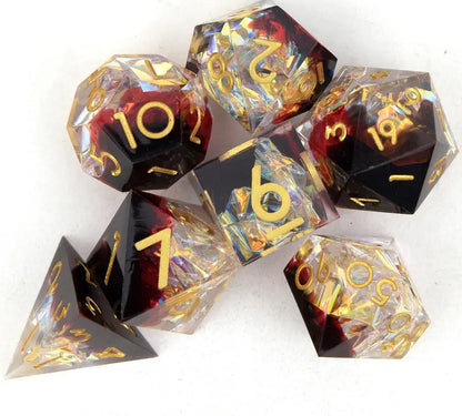 Bloody diamonds dice set