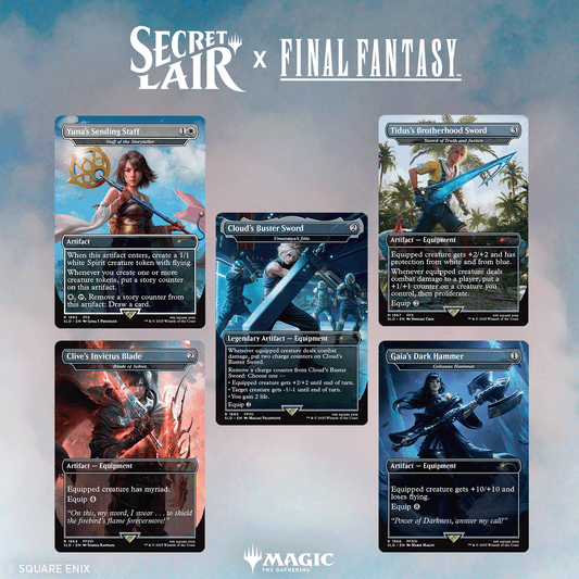 Secret Lair x Final Fantasy: Weapons | NON-FOIL
