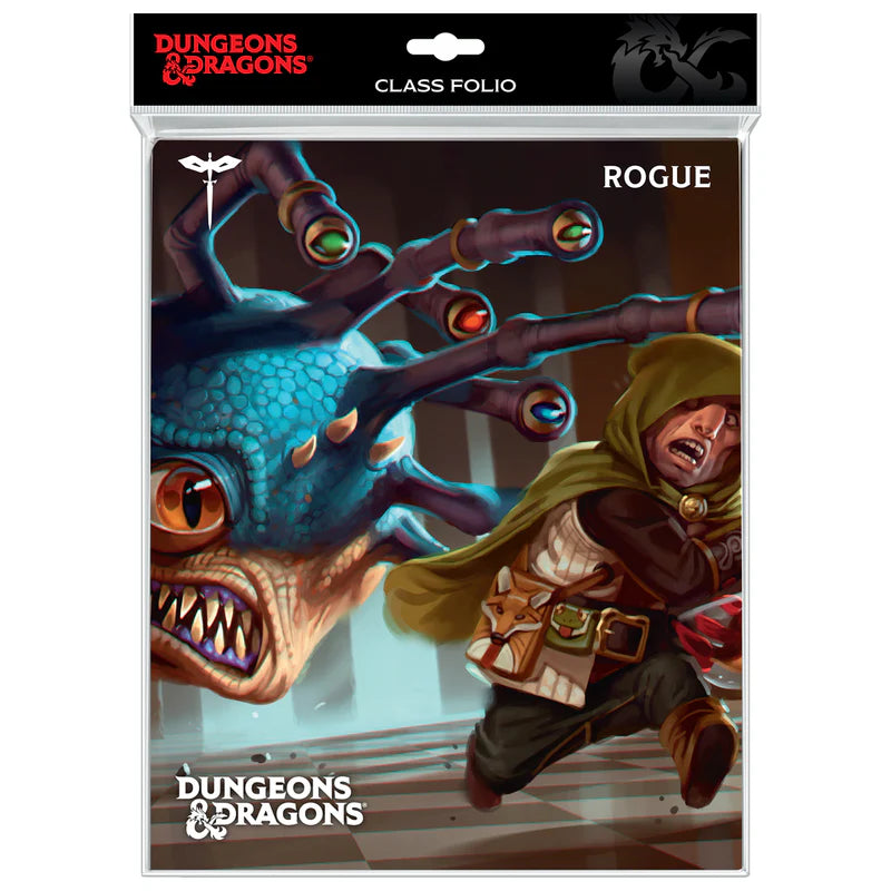 Ultra Pro Rogue Class Folio with Stickers for Dungeons & Dragons
