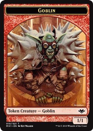 Goblin // Myr Double-Sided Token (MH1-10 // 19) - Modern Horizons