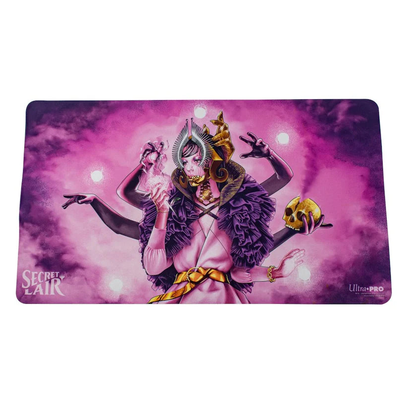 Ultra Pro UP420812 Secret Lair October Superdrop 2022 - If Looks Could Kill: Liliana of the Dark Realms Black Stitched Playmat
