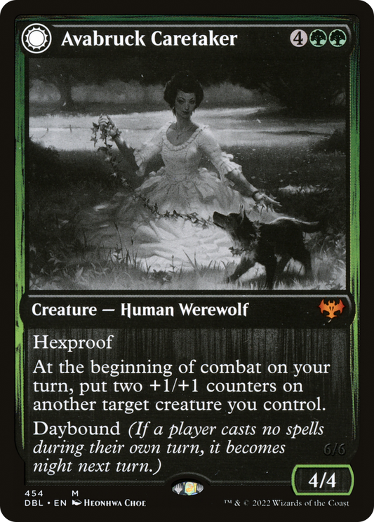 Avabruck Caretaker (DBL-454) - Innistrad: Double Feature: (Double Faced Transform)
