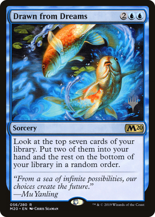 Drawn from Dreams (PPM20-56P) - Core Set 2020 Promos Foil