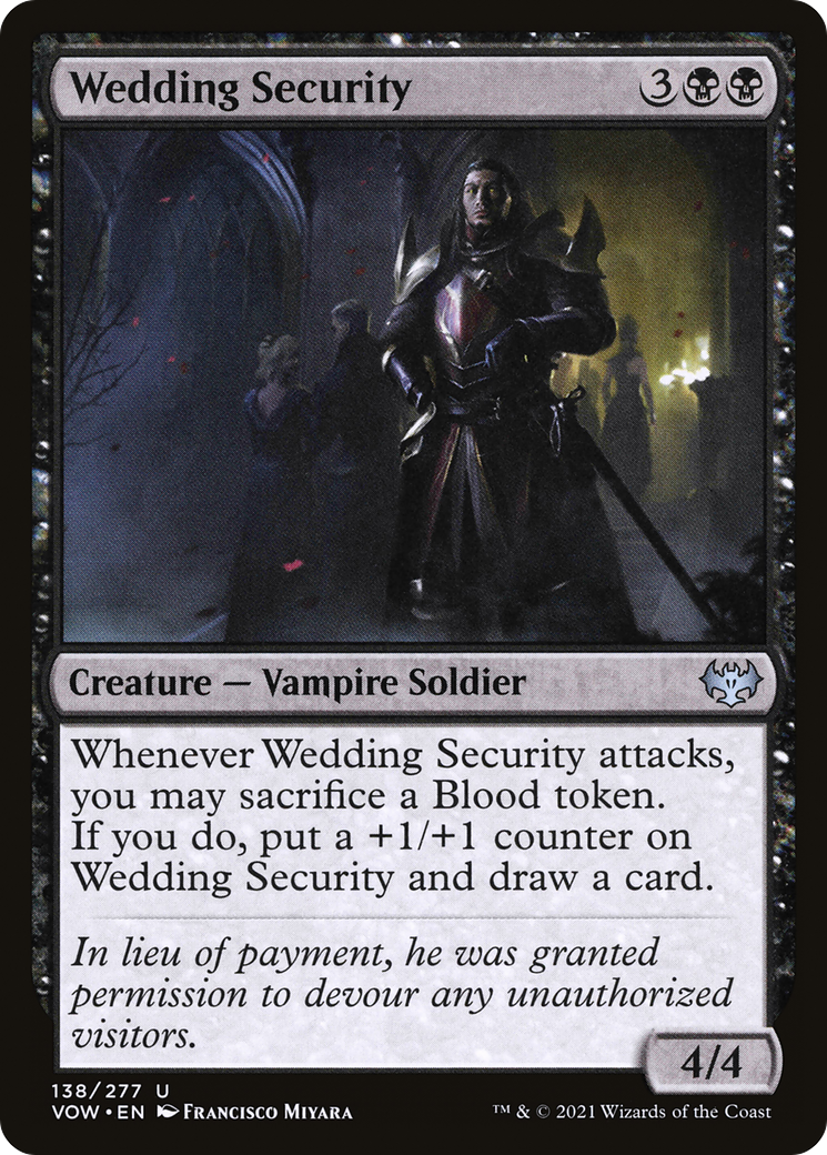 Wedding Security (VOW-138) - Innistrad: Crimson Vow
