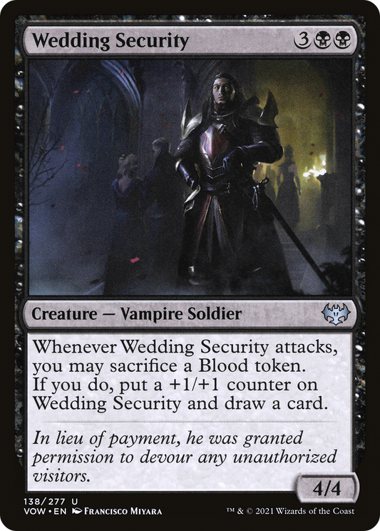 Wedding Security (VOW-138) - Innistrad: Crimson Vow