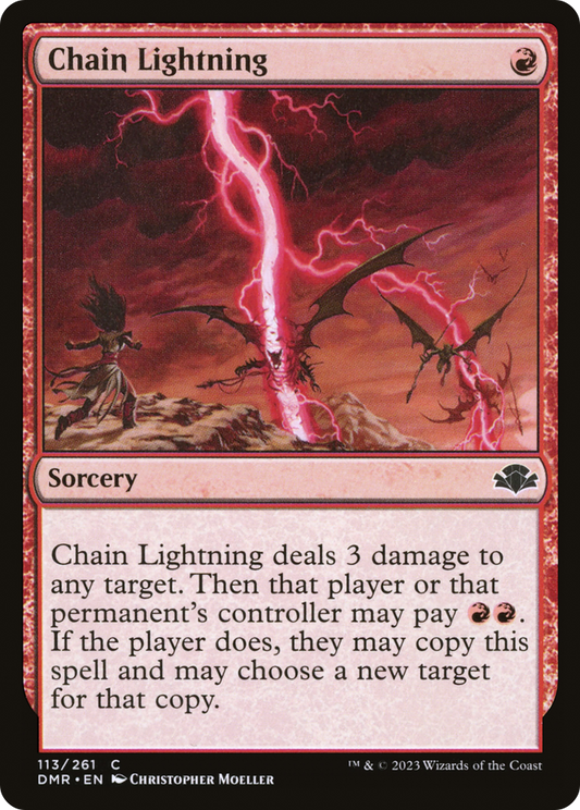 Chain Lightning (DMR-113) - Dominaria Remastered