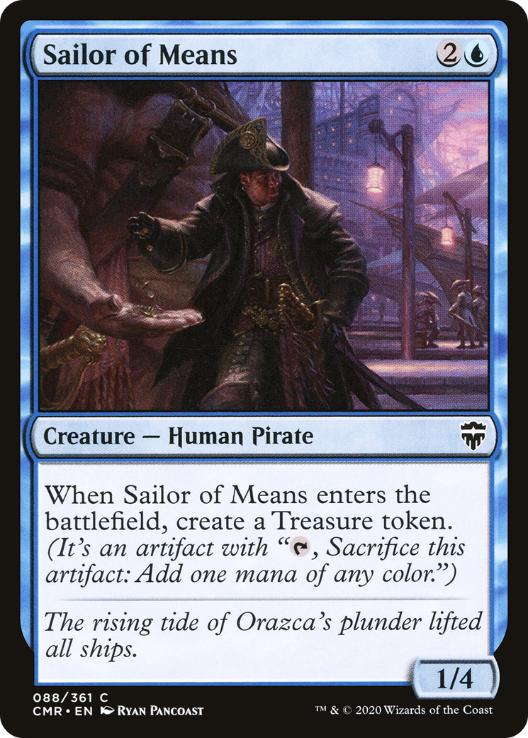 Sailor of Means (CMR-088) - Commander Legends