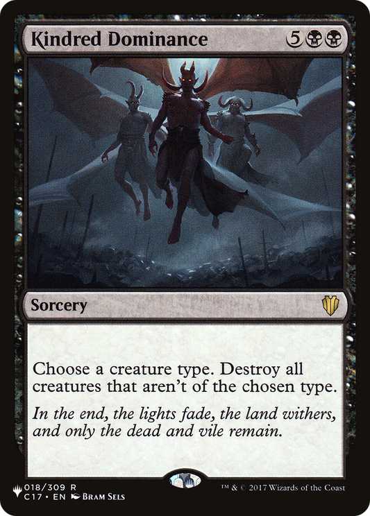 Kindred Dominance (LIST-C17-18) - The List