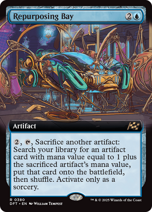 Repurposing Bay (DFT-380) - Aetherdrift: (Extended Art) Foil