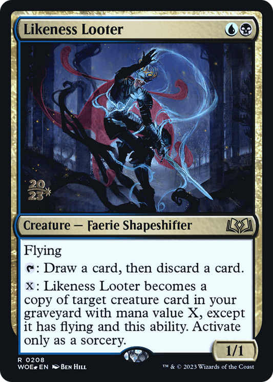 Likeness Looter (PRE-208S) - Wilds of Eldraine Promos Foil