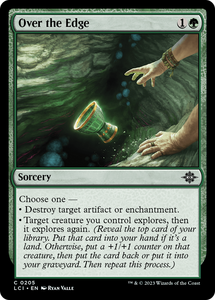 Over the Edge (LCI-205) - The Lost Caverns of Ixalan Foil