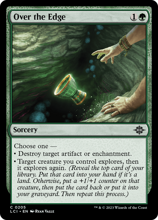 Over the Edge (LCI-205) - The Lost Caverns of Ixalan Foil