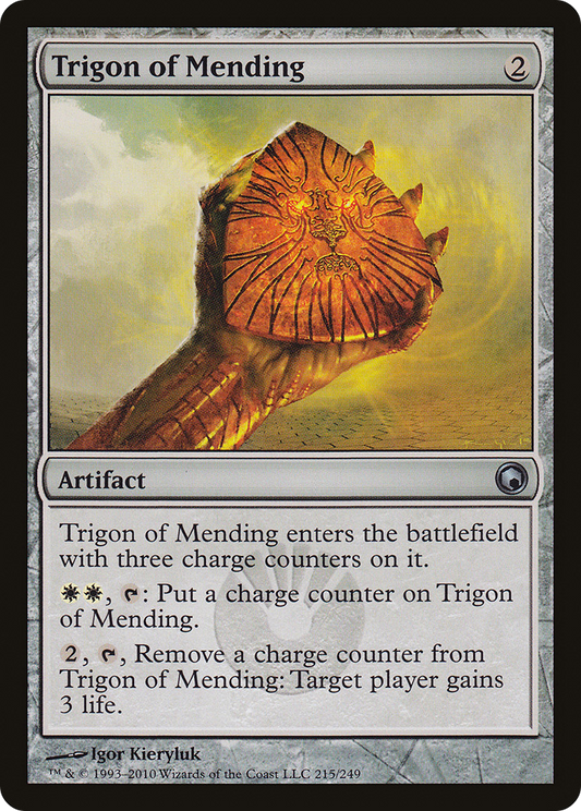 Trigon of Mending (SOM-215) - Scars of Mirrodin Foil