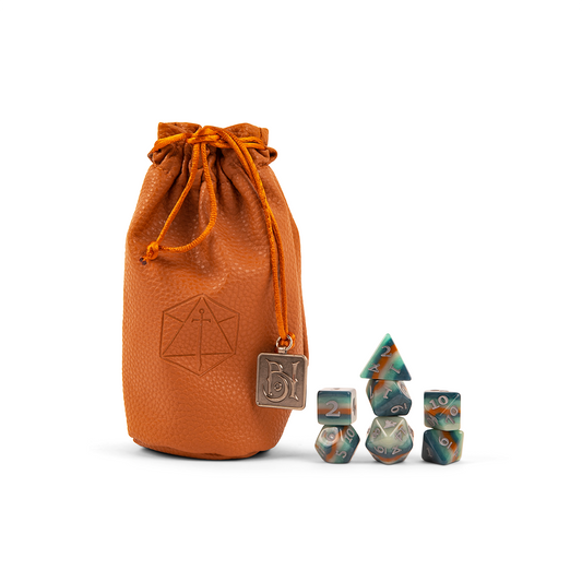 Darrington Press - Bells Hells  Dice Set: Chetney Pock O'Pea Brown Bag