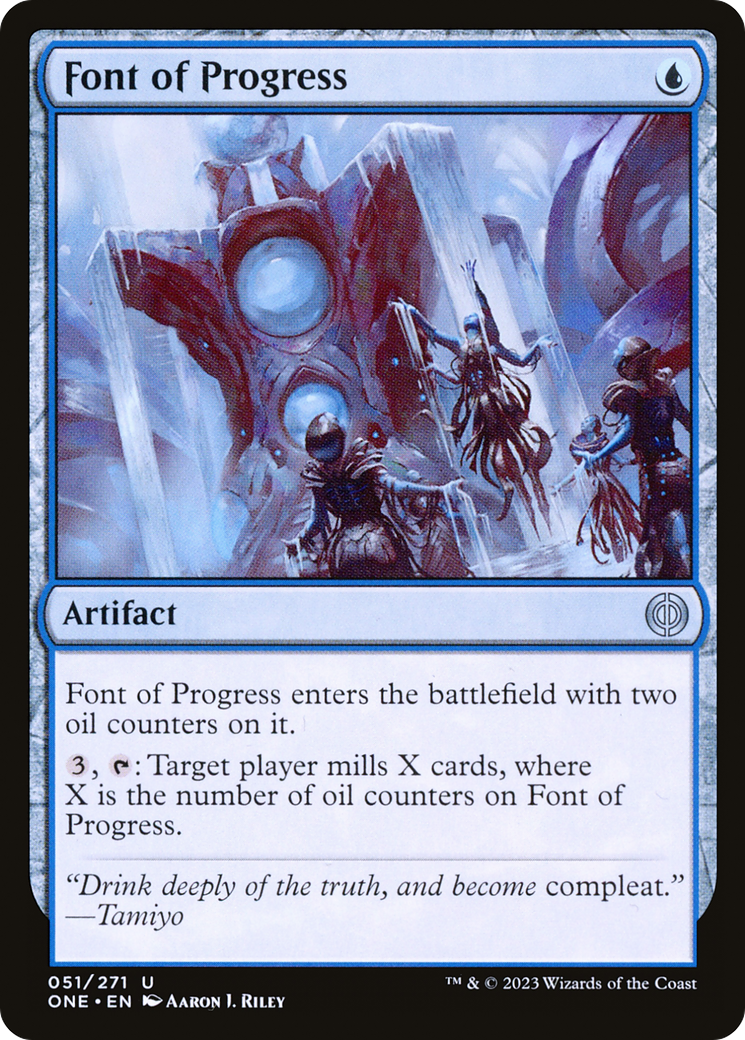 Font of Progress (ONE-051) - Phyrexia: All Will Be One