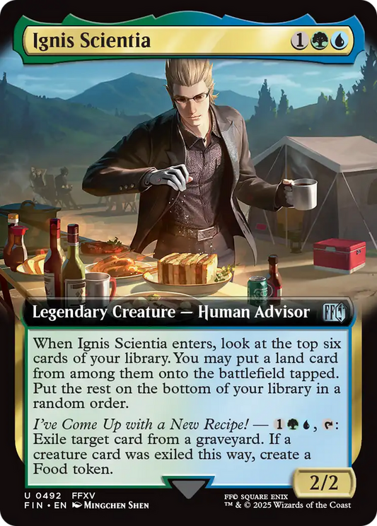 Ignis Scientia (FIN-492) - FINAL FANTASY: (Extended Art)
