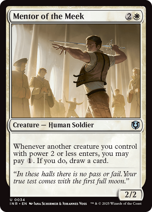 Mentor of the Meek (INR-034) - Innistrad Remastered Foil
