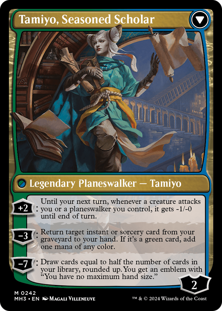 Tamiyo, Inquisitive Student (MH3-242) - Modern Horizons 3 Foil