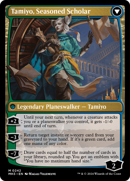 Tamiyo, Inquisitive Student (MH3-242) - Modern Horizons 3 Foil