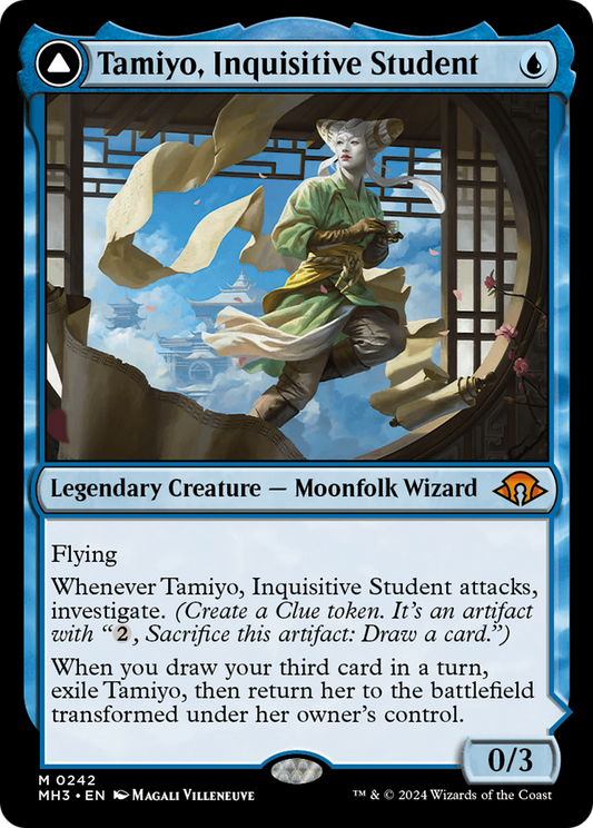 Tamiyo, Inquisitive Student (MH3-242) - Modern Horizons 3 Foil