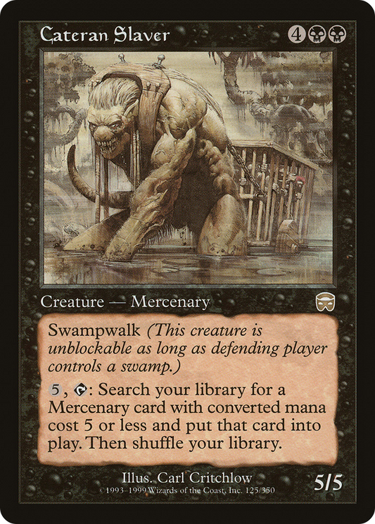 Cateran Slaver (MMQ-125) - Mercadian Masques Foil