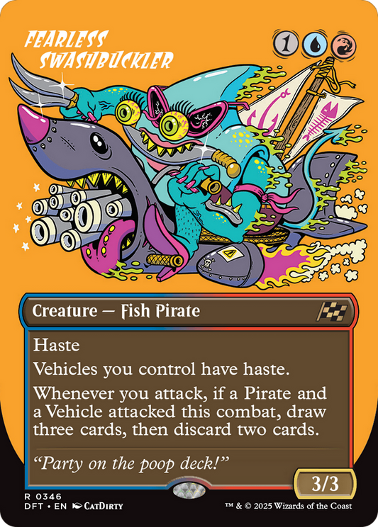 Fearless Swashbuckler (DFT-346) - Aetherdrift (Borderless)
