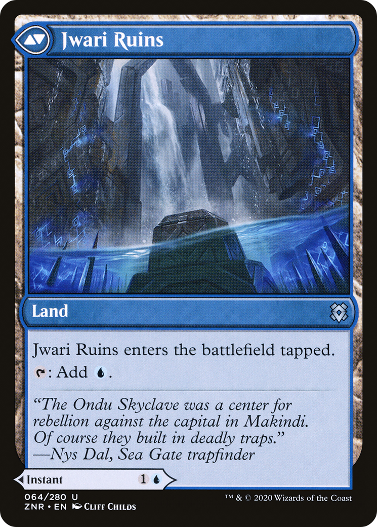 Jwari Disruption (ZNR-064) - Zendikar Rising Foil