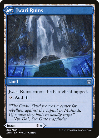 Jwari Disruption (ZNR-064) - Zendikar Rising Foil