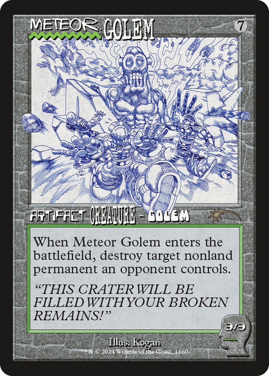 Meteor Golem (SLD-1660) - Secret Lair Drop