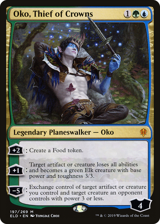 Oko, Thief of Crowns (ELD-197) - Throne of Eldraine Foil