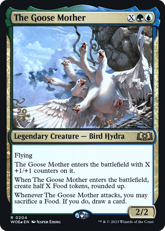 The Goose Mother (PRE-204S) - Wilds of Eldraine Promos Foil