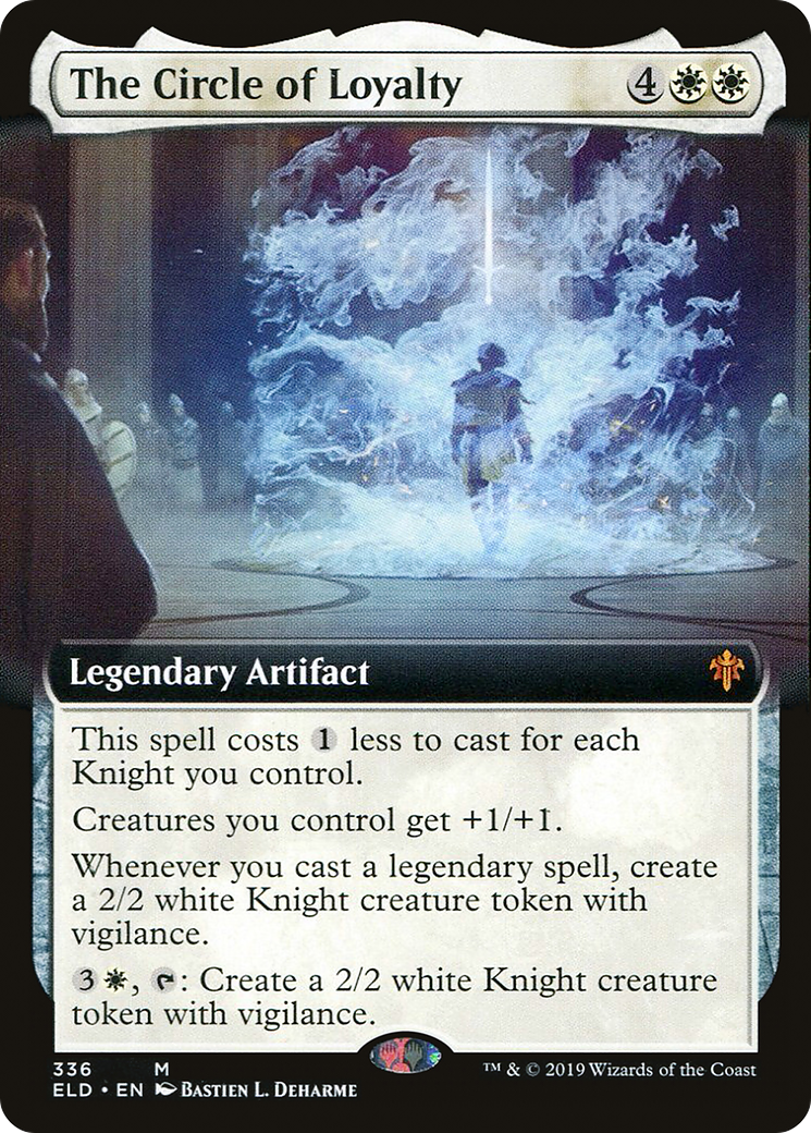 The Circle of Loyalty (Extended Art) (ELD-336) - Throne of Eldraine: (Extended Art)