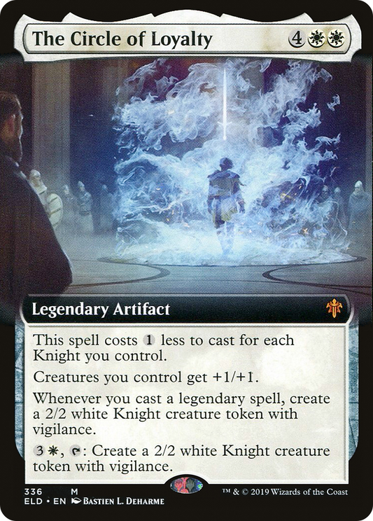 The Circle of Loyalty (Extended Art) (ELD-336) - Throne of Eldraine: (Extended Art) Foil