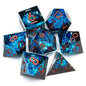 Blue  Depths DnD Dice Set