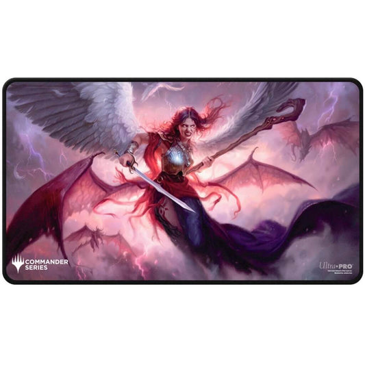 MTG: Commander Series 5 Black Stitched Playmat Kaalia of the Vast