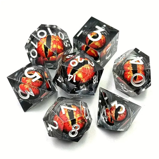 Demon's Eye - Moving Core Dice Set