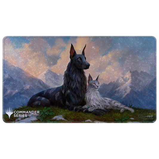 MTG - Commander Series 8 Stitched Edge Playmat -Rin and Seri Holo Foil