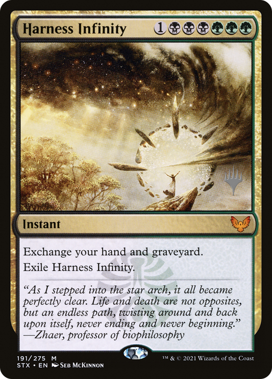 Harness Infinity (PPSTX-191) - Strixhaven: School of Mages Promos Foil
