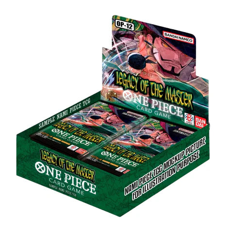 One Piece Card Game: Booster Display – Legacy Of The Master OP-12 (PREORDER)