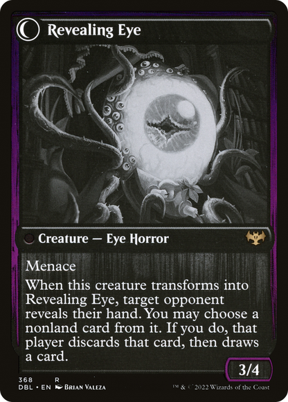 Concealing Curtains (DBL-368) - Innistrad: Double Feature: (Double Faced Transform)