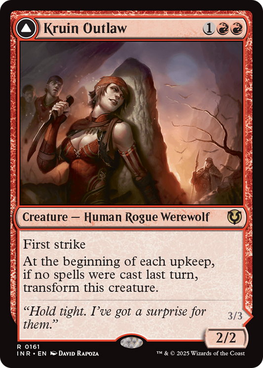 Kruin Outlaw // Terror of Kruin Pass (INR-161) - Innistrad Remastered