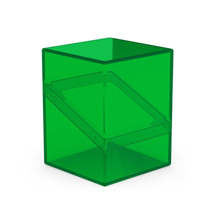 Ultimate Guard Boulder Clear Deck Case 100+ Standard Size Emerald Deck Box