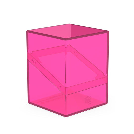 Ultimate Guard Boulder Deck Case 100+ Standard Size Clear Rhodonite Deck Box