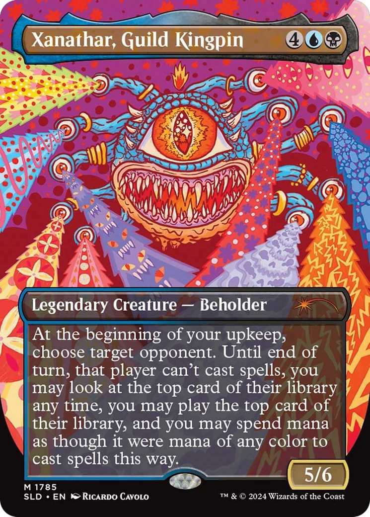 Xanathar, Guild Kingpin (SLD-1785) - Secret Lair Drop (Borderless)