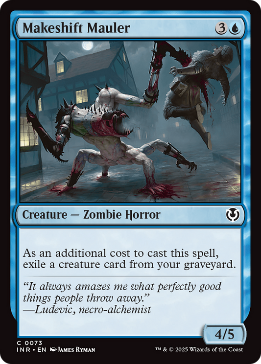 Makeshift Mauler (INR-073) - Innistrad Remastered Foil