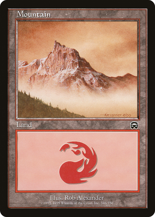 Mountain (346) (MMQ-346) - Mercadian Masques Foil