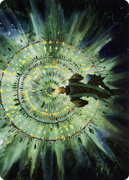 Verdant Mastery Art Card (ASSTX-019) - Strixhaven Art Series (Borderless)