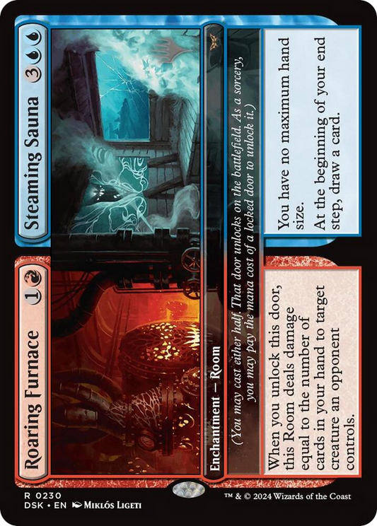 Roaring Furnace // Steaming Sauna (PPDSK-230P) - Duskmourn: House of Horror Promos Foil