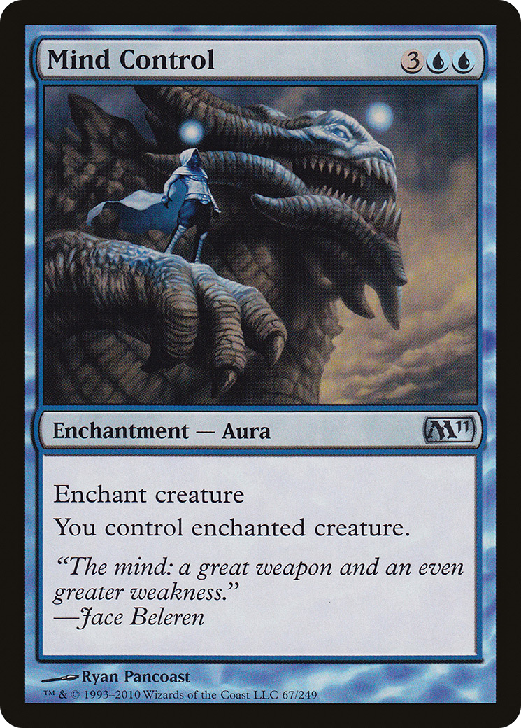 Mind Control (M11-067) - Magic 2011 Foil