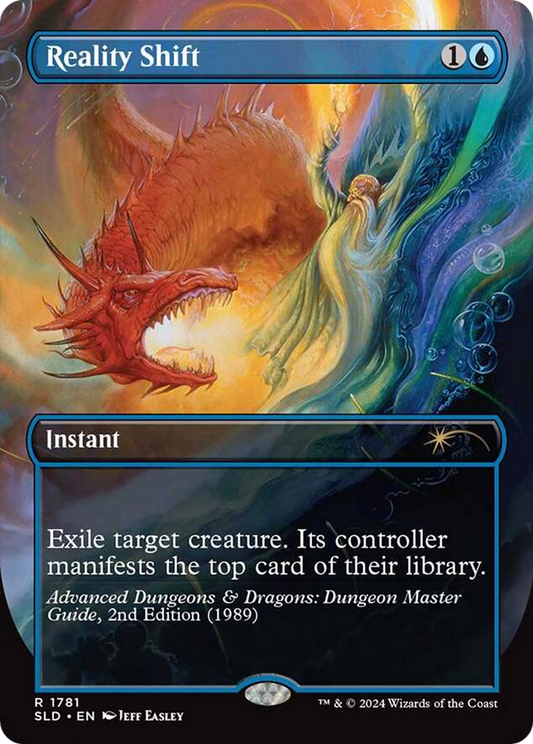 Reality Shift (SLD-1781) - Secret Lair Drop (Borderless) Foil